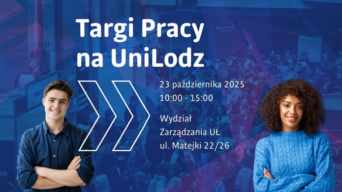 plakat Targów Pracy na UŁ